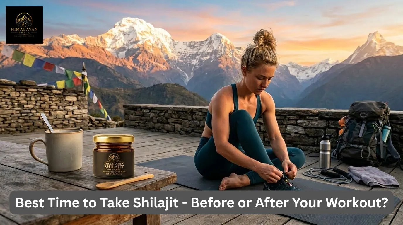 Best Time to Take Shilajit - Before or After Your Workout?